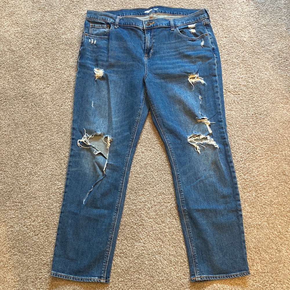 Old Navy boyfriend jeans size 14